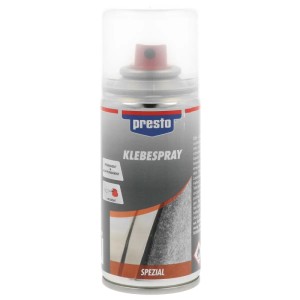 Presto Spray adesivo 150ml per riparazioni di vernice e carrozzeria.