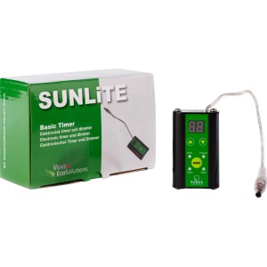 Sunlite Controller: Unità di controllo per lampade per piante con dimmer e timer, imballaggio incluso.