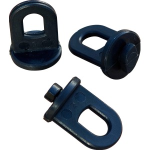 Dispositifs de suspension Juliana, 20 pièces, pour serre pour fixation des plantes et gestion des câbles.