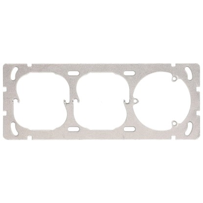 Befestigungsplatte EdizioDue waagrecht 3-Punkt Befestigung Gr. 3