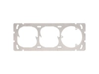 Befestigungsplatte EdizioDue waagrecht 3-Punkt Befestigung Gr. 3