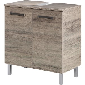 Meuble sous-vasque Pelipal Quickset 313, décor Chêne Sanremo, largeur 60 cm.