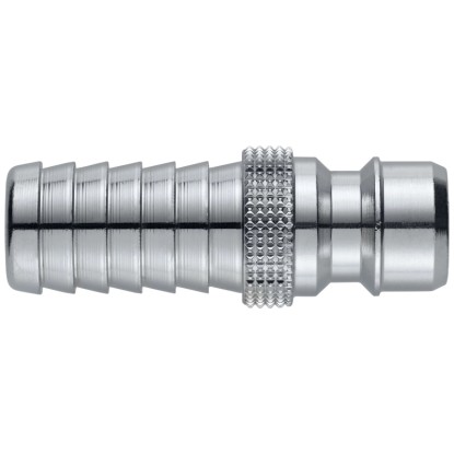 Neomatic Pro Schlauchstecker Messing verchromt 16 mm / Ø 16,5 mm