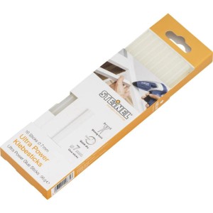 Steinel stick di colla a caldo, Ø 7 mm, trasparenti, 96 g, in confezione di cartone.