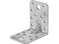 Winkelverbinder mit Sicke verzinkt (HxBxT) 70 x 70 x 55 mm Winkelverbinder mit Sicke verzinkt (HxBxT) 70 x 70 x 55 mm