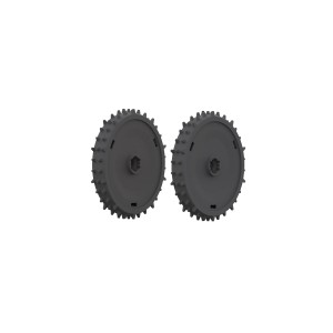 Worx Pneus tout-terrain WA0966 pour Vision Cloud L, accessoire pour robot tondeuse.