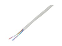 Telefonkabel U72 Grau 2 x 4 x 0,5 mm² Länge 20 m