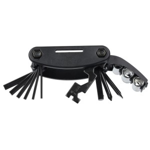 Outil universel pour vélo Urban 10en1, outil multifonction pour réparations et ajustements.