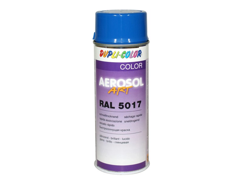Prisma Color Lackspray Verkehrsblau RAL 5017 – Schnelltrocknender Acryllack, 400 Ml Dose Für Innen & Außen