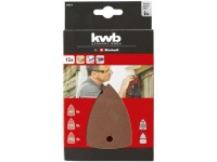 KWB Schleifstreifen Q-Stick verschiedene Körnungen 150 x 150 mm / 15-tlg.