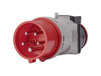 Steffen Industrie-Adapter CEE16/5 IP44 / T25 IP55 Anthrazit-Grau-Rot