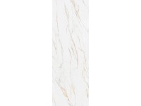 Decoflooring SPC-Wandpaneel Marmor Weiss-Gold 260 x 90 cm