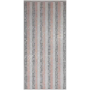 Rideau décoratif coloré Jasmin 90x200 cm avec perles en plastique comme rideau de porte ou séparateur de pièce.