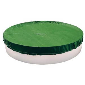 Bâche d'hiver Steinbach, verte, pour piscine ronde Ø 360 cm. Protège contre la saleté.