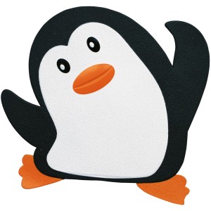 Spirella Mini-Rutscheinlage Pingy, 5er-Set für Badewanne und Dusche.