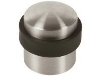 Fix-o-moll Türstopper selbstklebend Edelstahl Silber Ø 30 / 35 mm / Höhe 30 mm