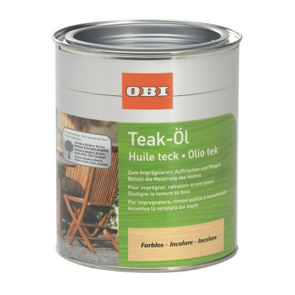 OBI Olio per teak Trasparente 750 ml
