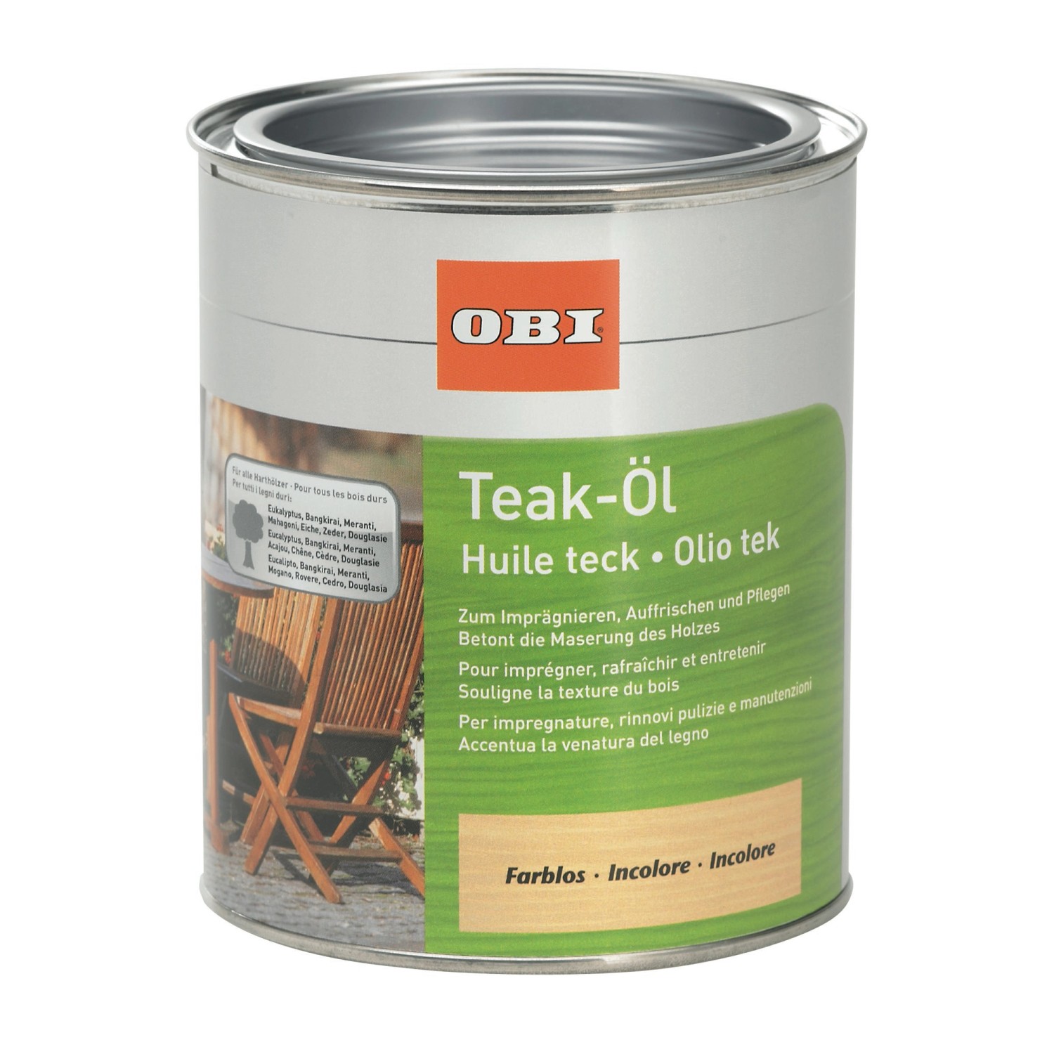 OBI Olio per teak Trasparente 750 ml