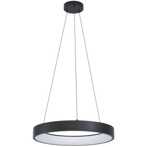 Moderna lampada a sospensione a LED Eglo Marghera-Z, nero/bianco, dimmerabile, con funzione RGB e CCT.