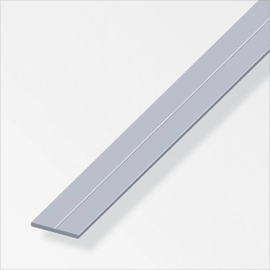 Alfer Combitech Flachstange, Aluminium blank, 1,5x7,5 mm, 1 m Länge.