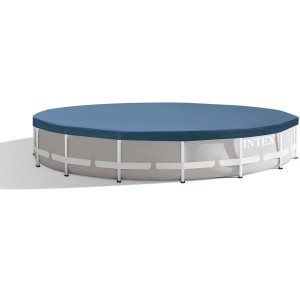 Bâche de protection pour piscine Frame, Ø 457 cm, vinyle, protège des salissures.