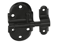 Grendelriegel Stahl Schwarz 40 x 80 mm Grendelriegel Stahl Schwarz 40 x 80 mm