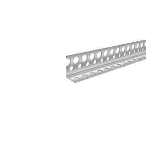 Paraspigolo in alluminio per cartongesso, 25x15mm, 2,50 metri lineari.