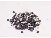 Gartensplitt Schwarz-Weiss