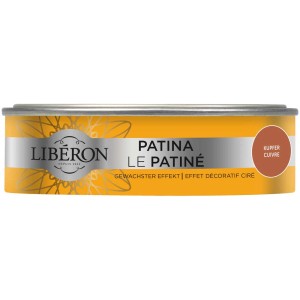 Libéron patina color rame per mobili in legno, barattolo da 0,15 l.