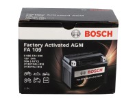 Bosch Motorradbatterie FA109 AGM 3 Ah / 50 A