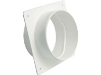 Marley Maueranschlussstutzen System 100 Rohranschluss ohne Rückstauklappe Weiss