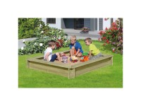 Pletscher Sandkasten Felix Grün (HxBxT) 25 x 120 x 120 cm