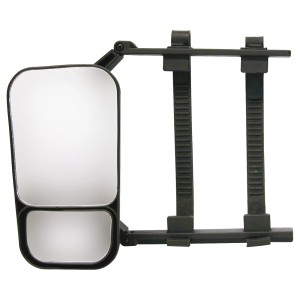 Specchietto retrovisore nero con angolo cieco per auto, SUV e furgoni.