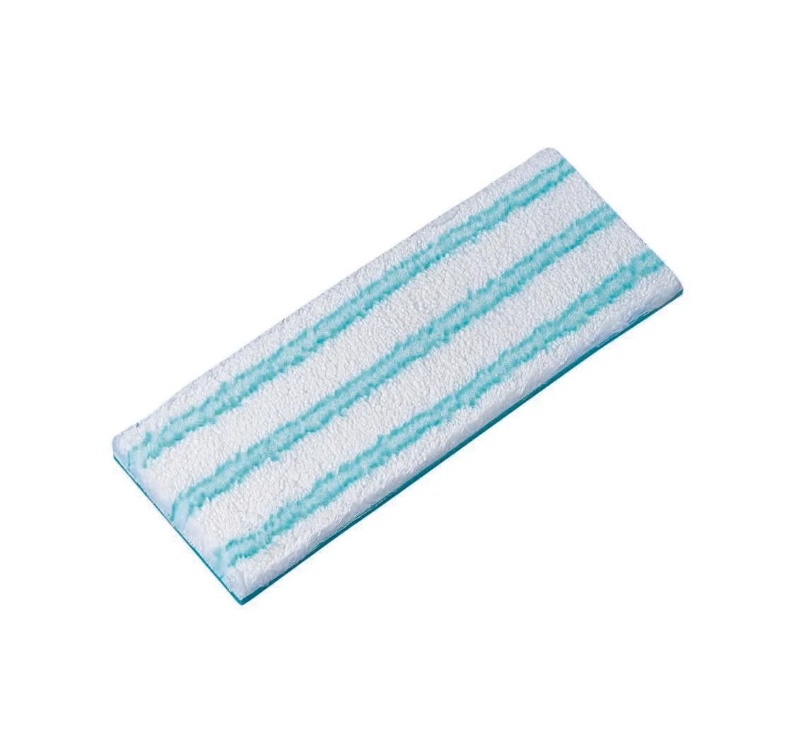 Leifheit Wischpad Picobello S Micro Duo – 4er Set Microfaser-Ersatzbezüge Für Bodenwischer (27 Cm)
