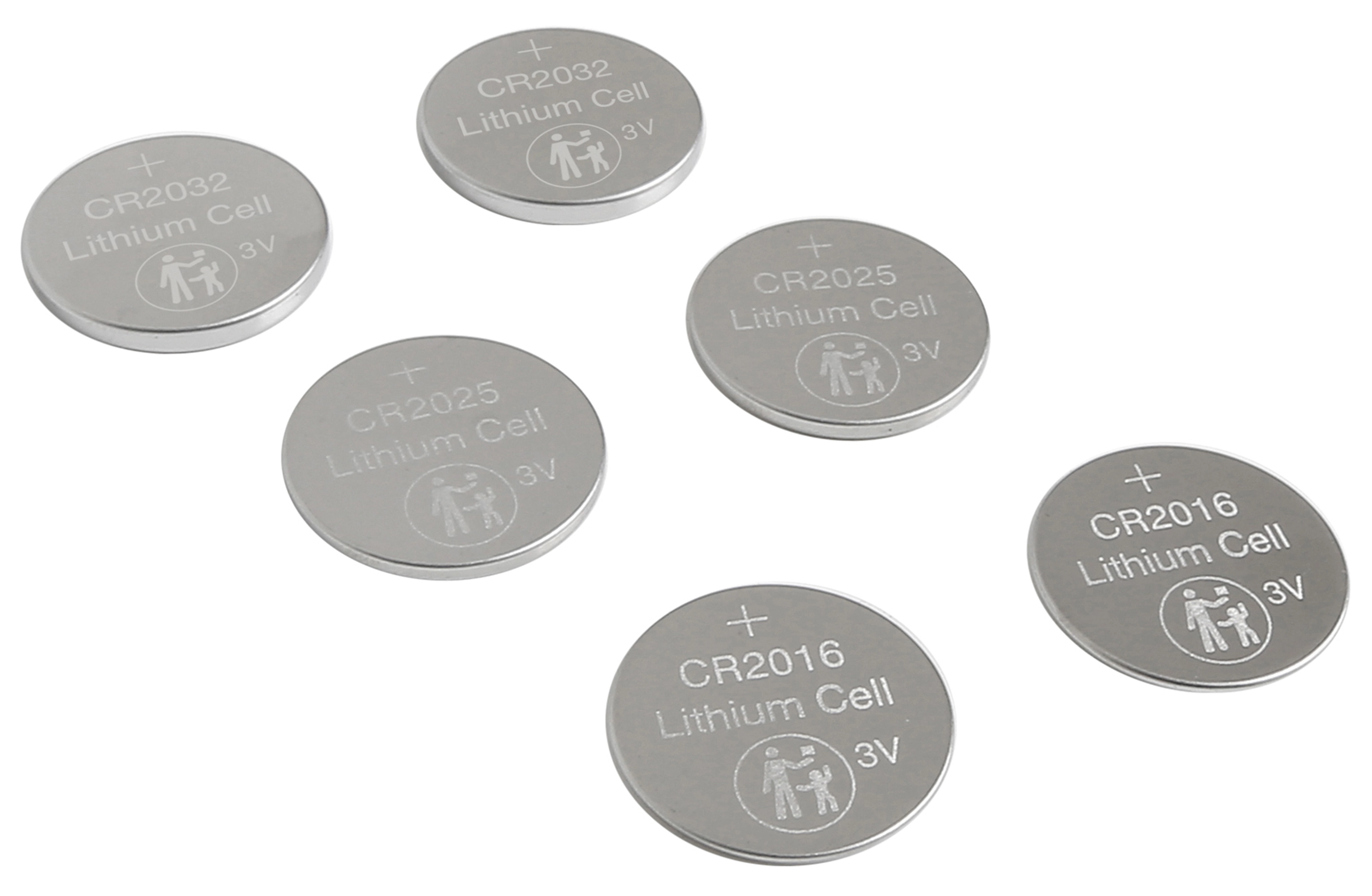 Pile bouton lithium 3v - CR2032 - Duracell (En carte de 5 piles)