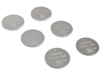 Lithium-CR-Knopfzellen 3 V / 6er-Set