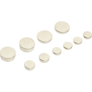 Set di 10 batterie a bottone di vari tipi (LR621, LR41, LR626, LR1130, LR44) per orologi, giocattoli, ecc.