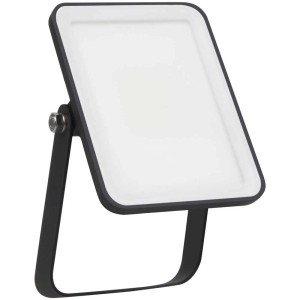 Schwarzer Ledvance LED-Außenstrahler Essential, 10W, Warmweiss, 750lm.