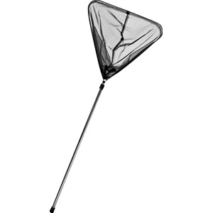 Heissner guadino per laghetto con manico telescopico, 75-140 cm, per la pulizia del laghetto.