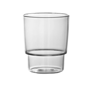 Klarer Wenko Ersatzzahnputzbecher Pure aus Kunststoff für Bad-Accessoires.