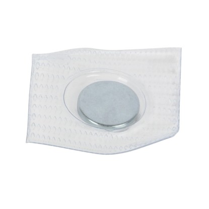 Fix-o-moll Magnete Neodym zum Einnähen Silber 29 mm x Ø 12 mm / 4 Stk.