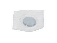 Fix-o-moll Magnete Neodym zum Einnähen Silber 29 mm x Ø 12 mm / 4 Stk.