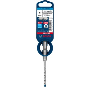 Foret marteau Bosch Expert SDS Plus-7X, 6 mm, pour pierre et béton.