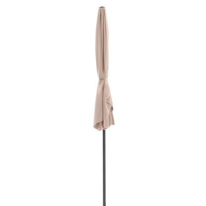 OBI Ombrellone da balcone Hernando rotondo Beige Ø 200 cm