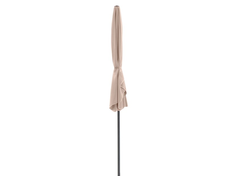 OBI Ombrellone da balcone Hernando rotondo Beige Ø 200 cm