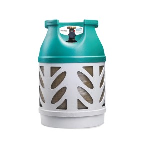 Ricarica gas propano Vitolight verde da 7,5 kg per grill, stufa da esterno e altro.