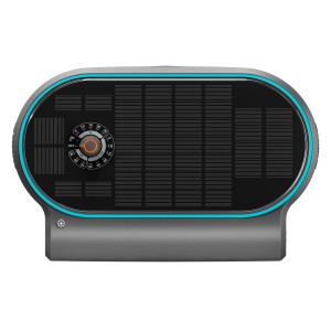 Sistema di irrigazione solare Gardena AquaBloom L per balconi e terrazze.