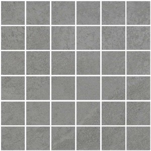 Mosaico Vabene Questo Due Grigio, 30x30 cm, piastrella a mosaico grigia per pareti e pavimenti.