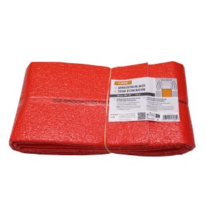 Tuyau d'évacuation Climapor DN100, 2,5 m, rouge, pour la protection contre les dommages et l'isolation phonique.