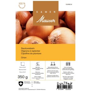 Samen Mauser Cipolline da piantare Orion, confezione da 350g. Cipolle per piantare in giardino.